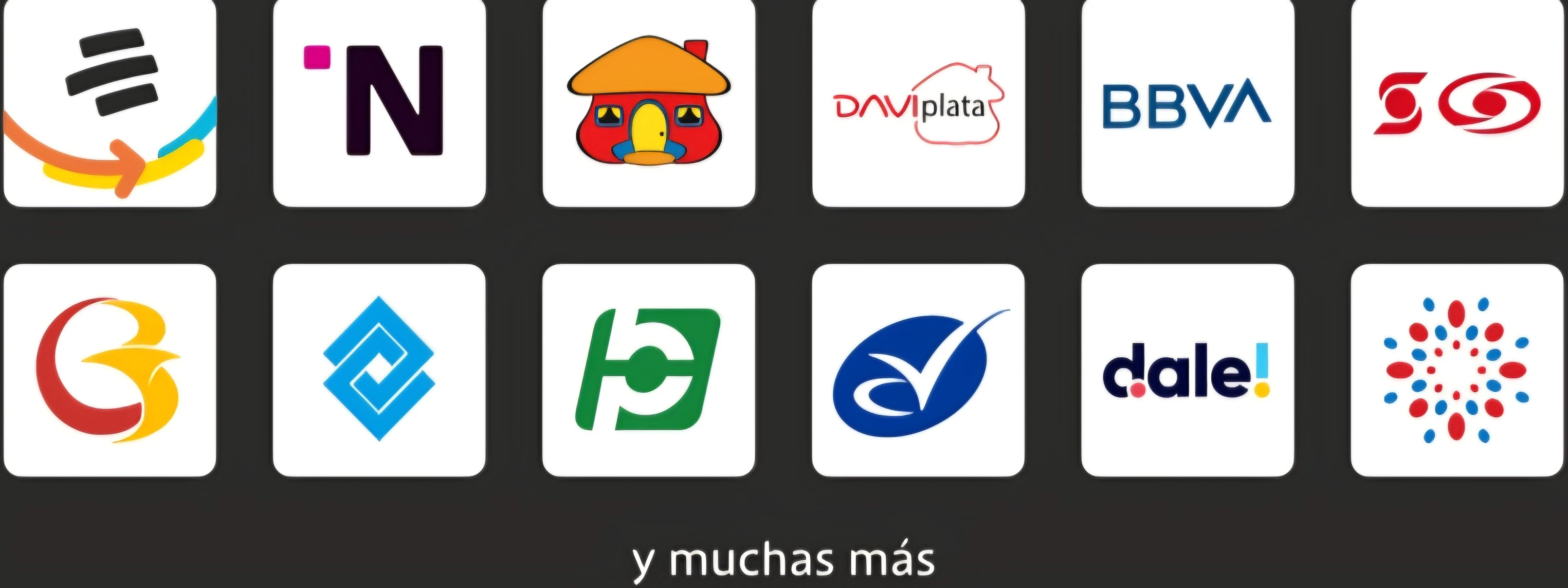 Bancos aceptados